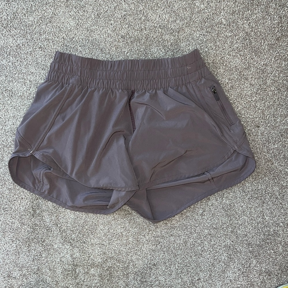 Lululemon light purple Track That short